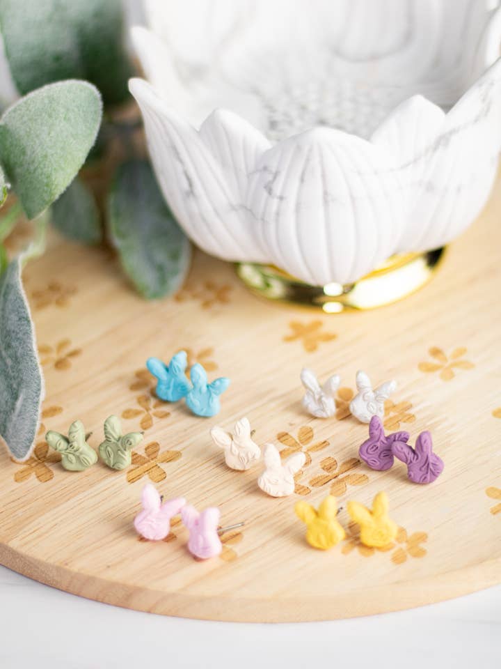Bunny studs for wholesale by EJ Clay Co