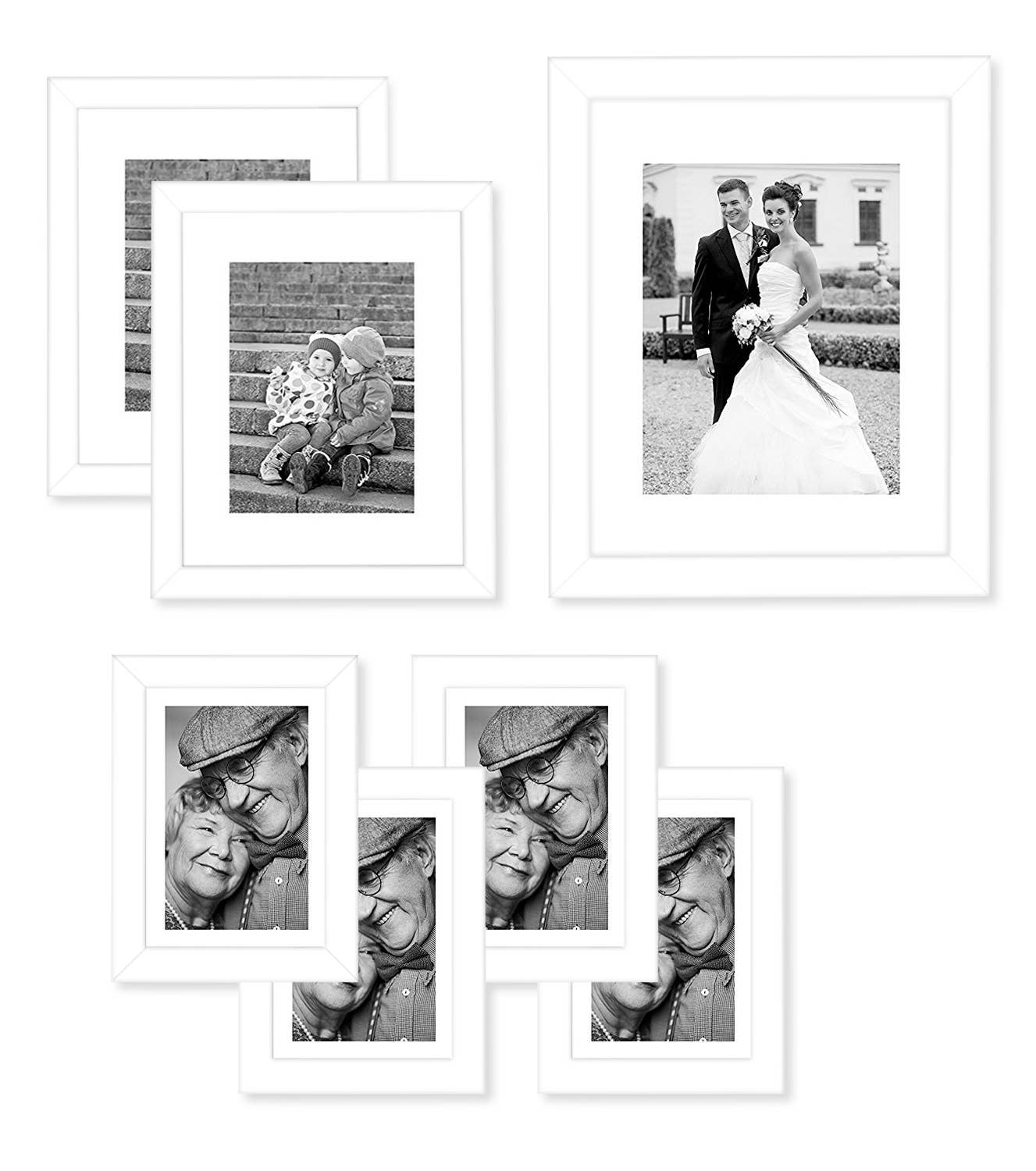 Americanflat - Wholesale Picture Frame - Americanflat Gallery Wall Frame Set (7 Pack)25