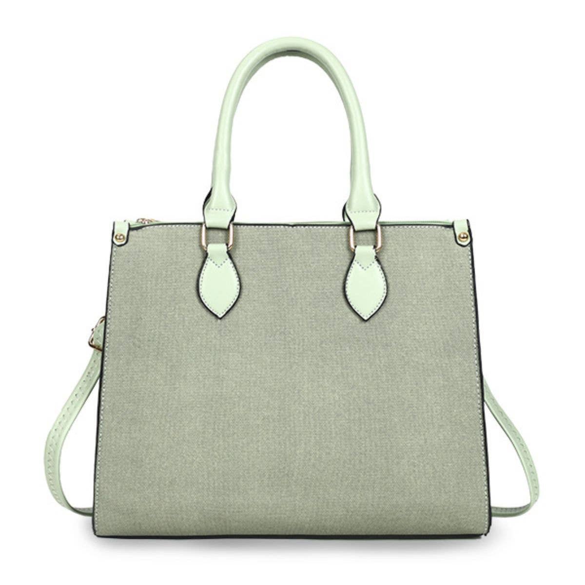 grün Purse Green Pebble Grain Satchel Handtasche für Damen für den Großhandel auf Faire1
