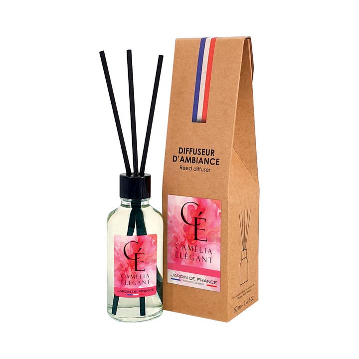 Diffuseur d'ambiance Kraft - Camélia Elégant pour la vente par Parfumerie Jardin De France