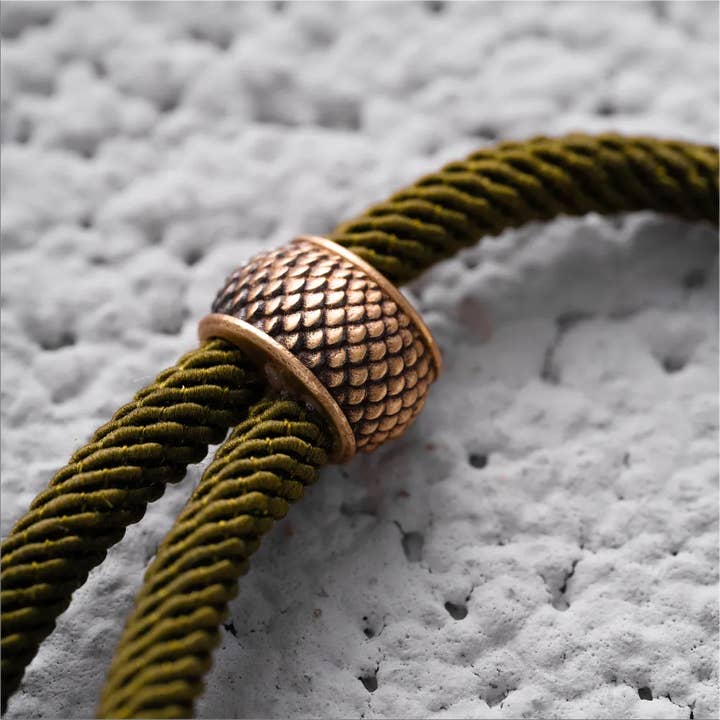 Coppertist.wu – wholesale Woven/braided bracelet – Tree Boa Rope Bracelet - Brass42