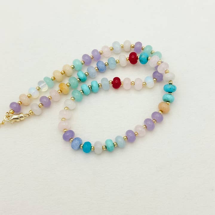 Lily meerstrengige kralenketting voor wholesale door Rand Design