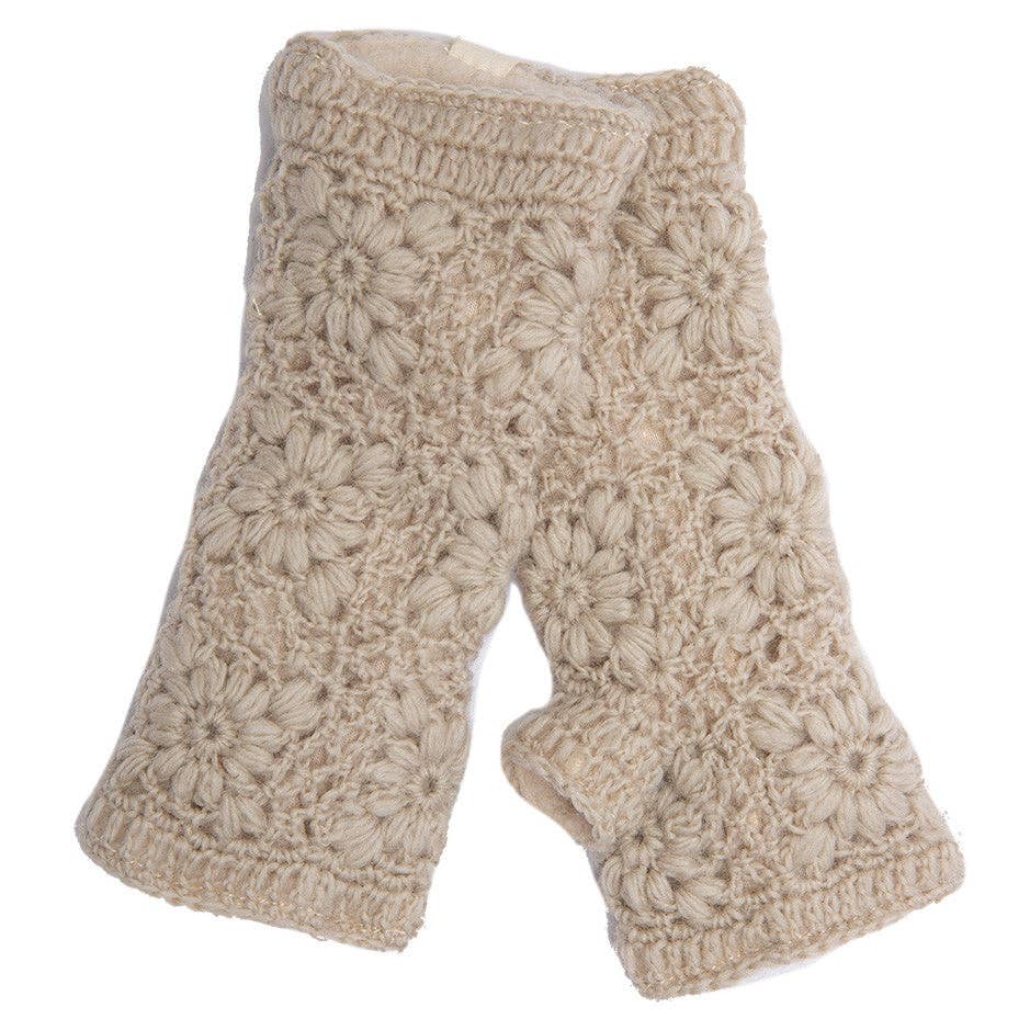 Nirvanna Designs, Inc. – wholesale Hand warmer – Flower Crochet Handwarmers36
