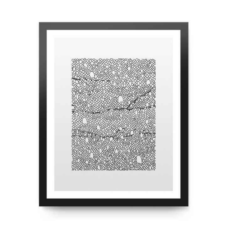 Imprimé Pebble Mountain pour la vente par Despair Factory