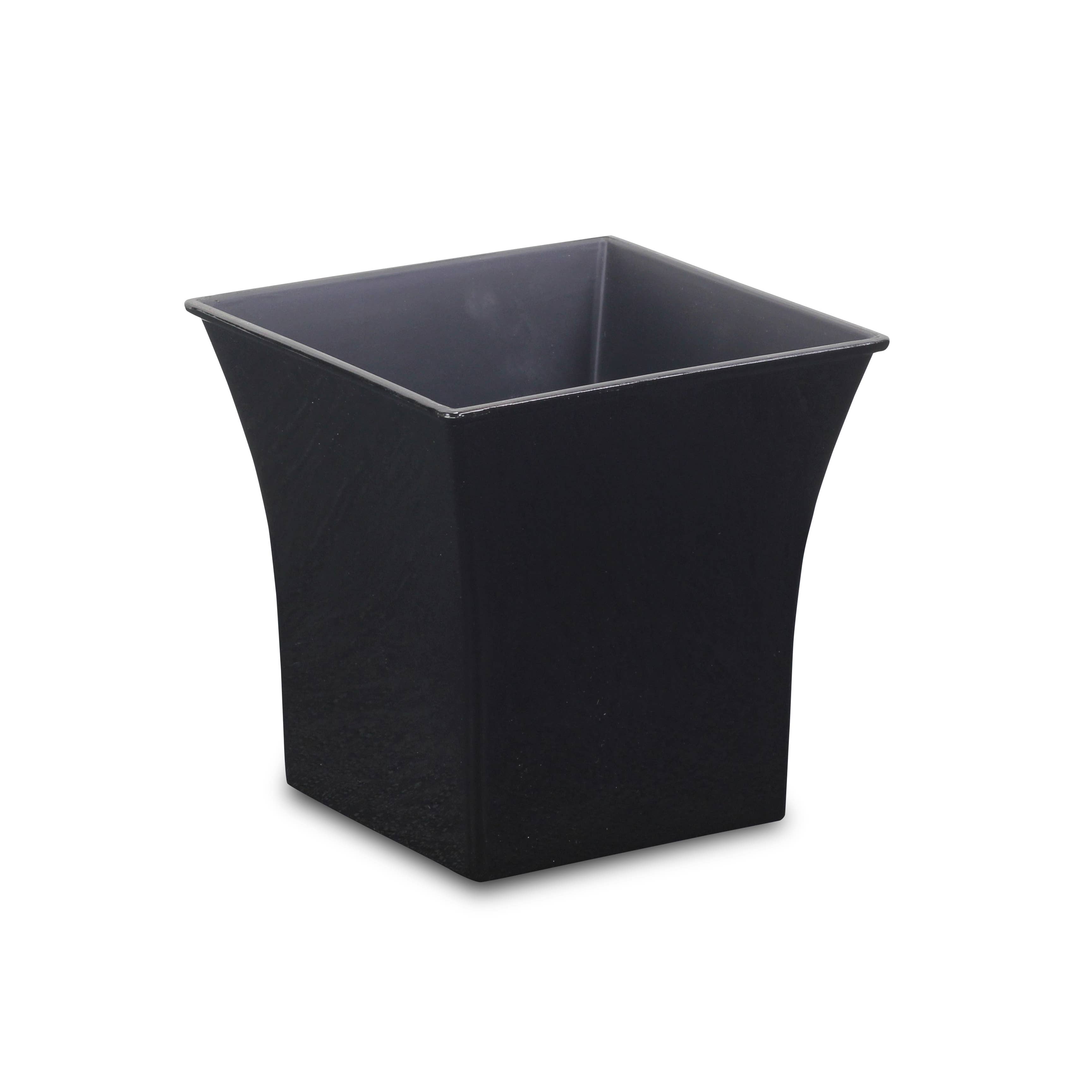 Cheungs Home Decor - Wholesale Plant Pot - 7.25 Inch Square Tapered Plastic Pot20