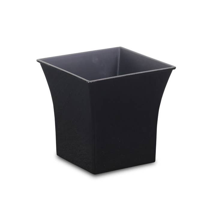 Cheungs Home Decor - Wholesale Plant Pot - 7.25 Inch Square Tapered Plastic Pot20
