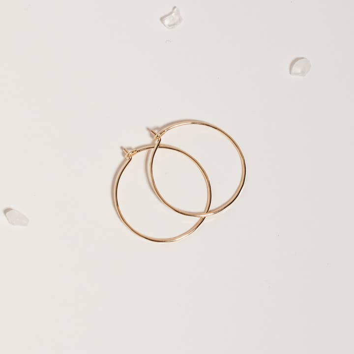Simple Hoop Earrings for wholesale by Loveable