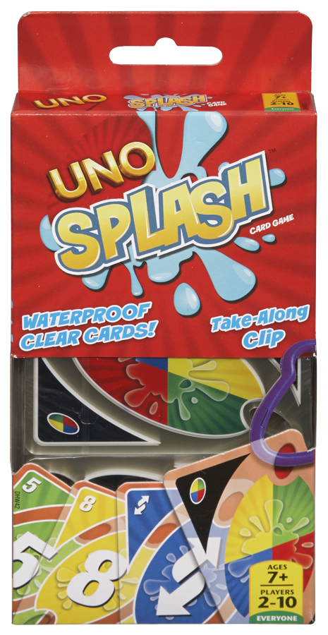 Variety Distributors - Wholesale Toy Set - Kids - UNO Splash Waterproof Card Game0