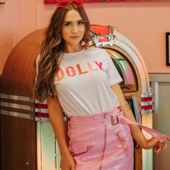 Letters and Lucy - Wholesale Screen Printed T-Shirt - Women's - Dolly Tee0