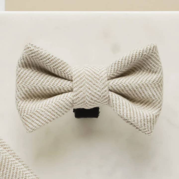 Tweed Fliege - Braun für den Großhandel von Cocopup London