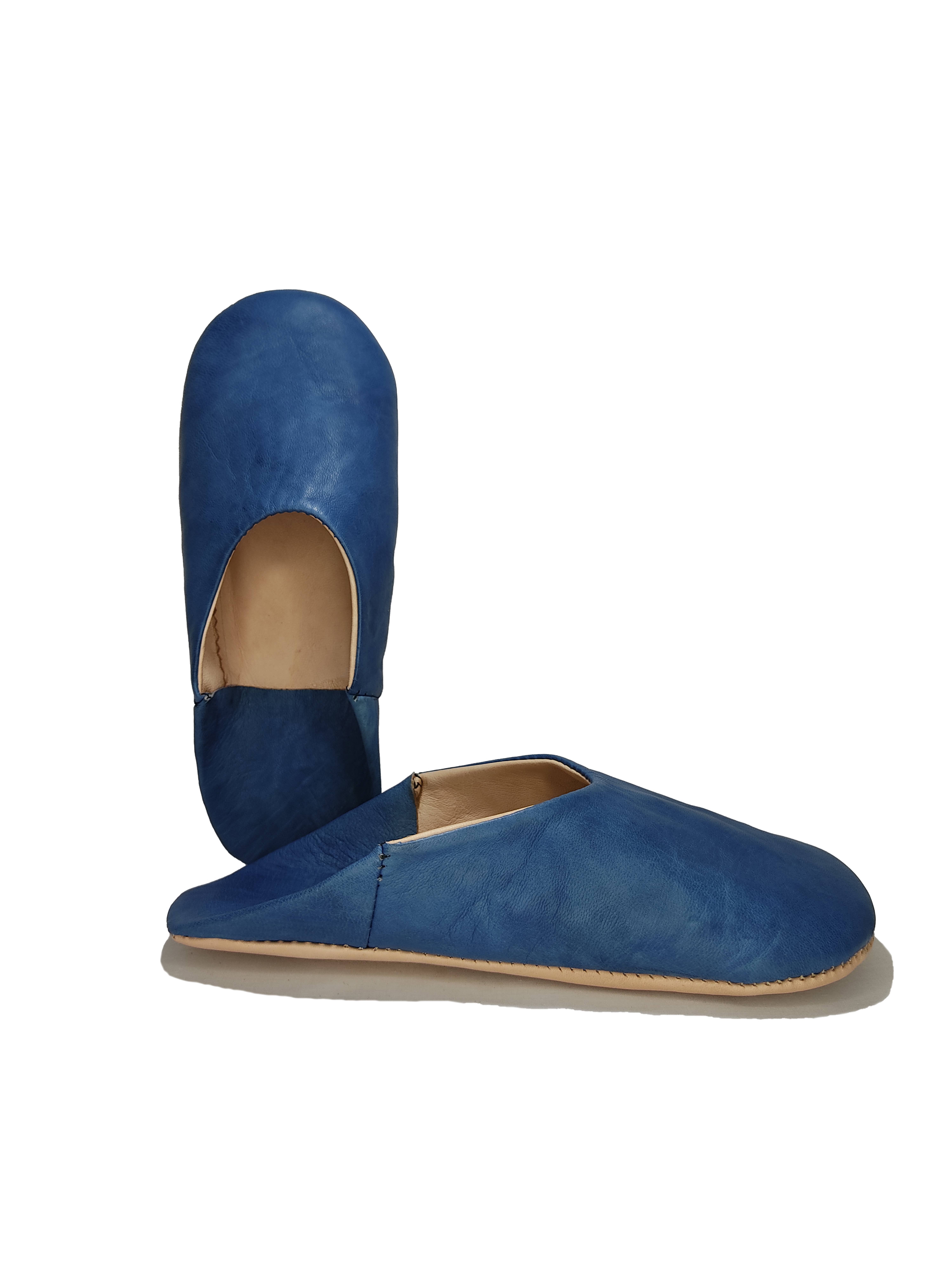 Melecraft - Venta al por mayor Zapatillas para casa - Mujer - Babuchas marroquíes para mujer hechas a mano con cuero orgánico suave5