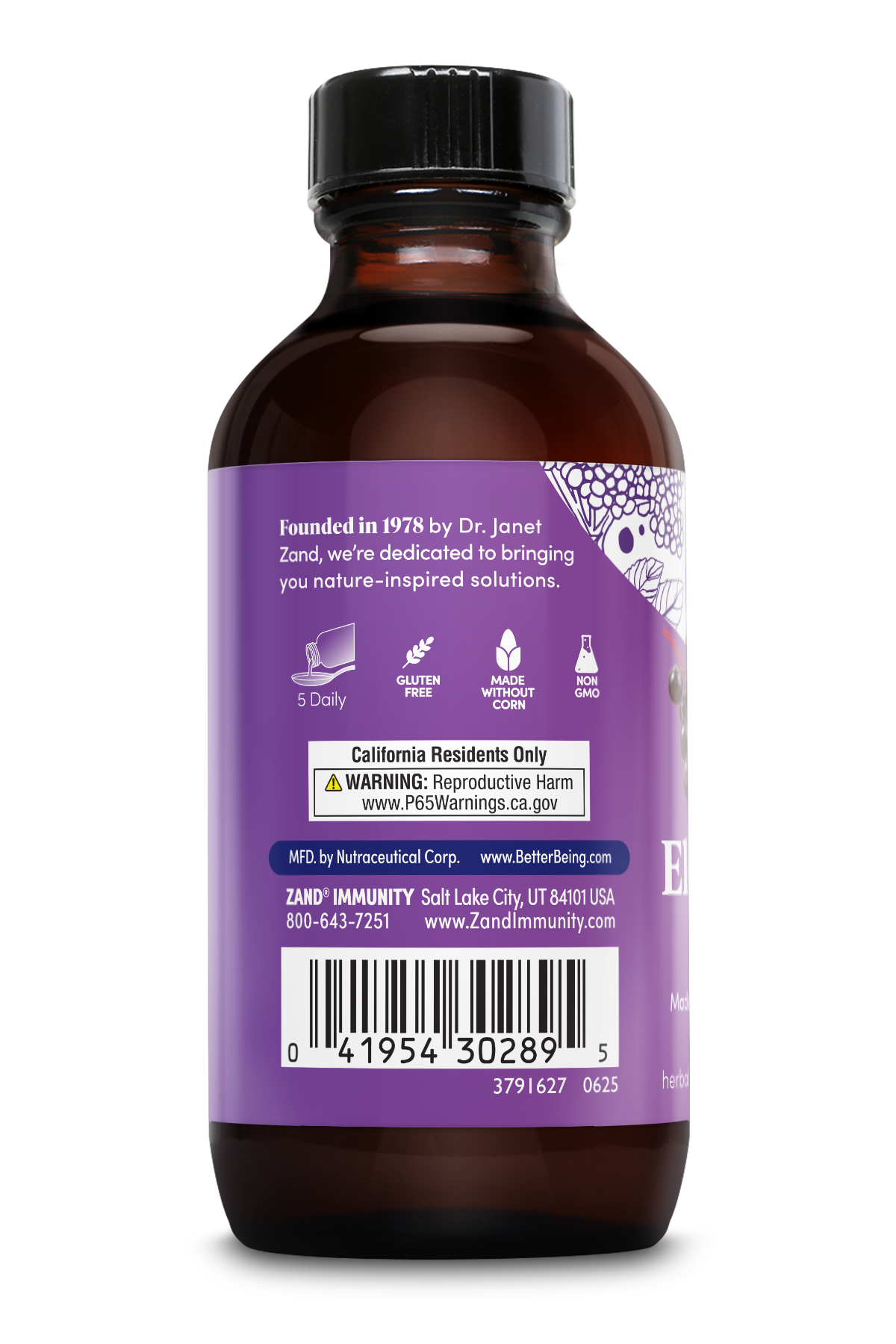 Zand - Wholesale Oral Supplement/Vitamin - Elderberry Honey Syrup3