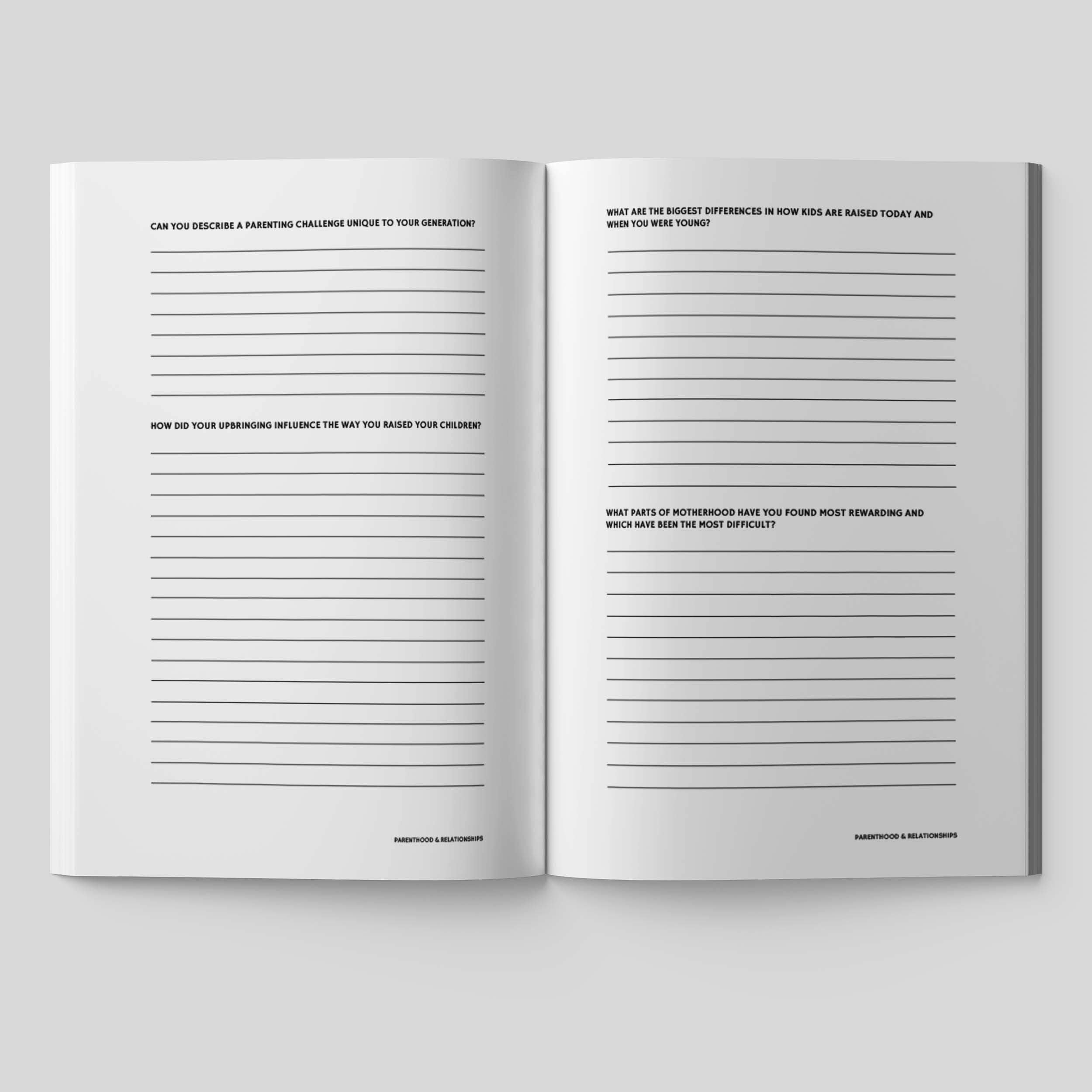 Timeside - Wholesale Journal/Diary - Share Your Story Mom Guided Journal2