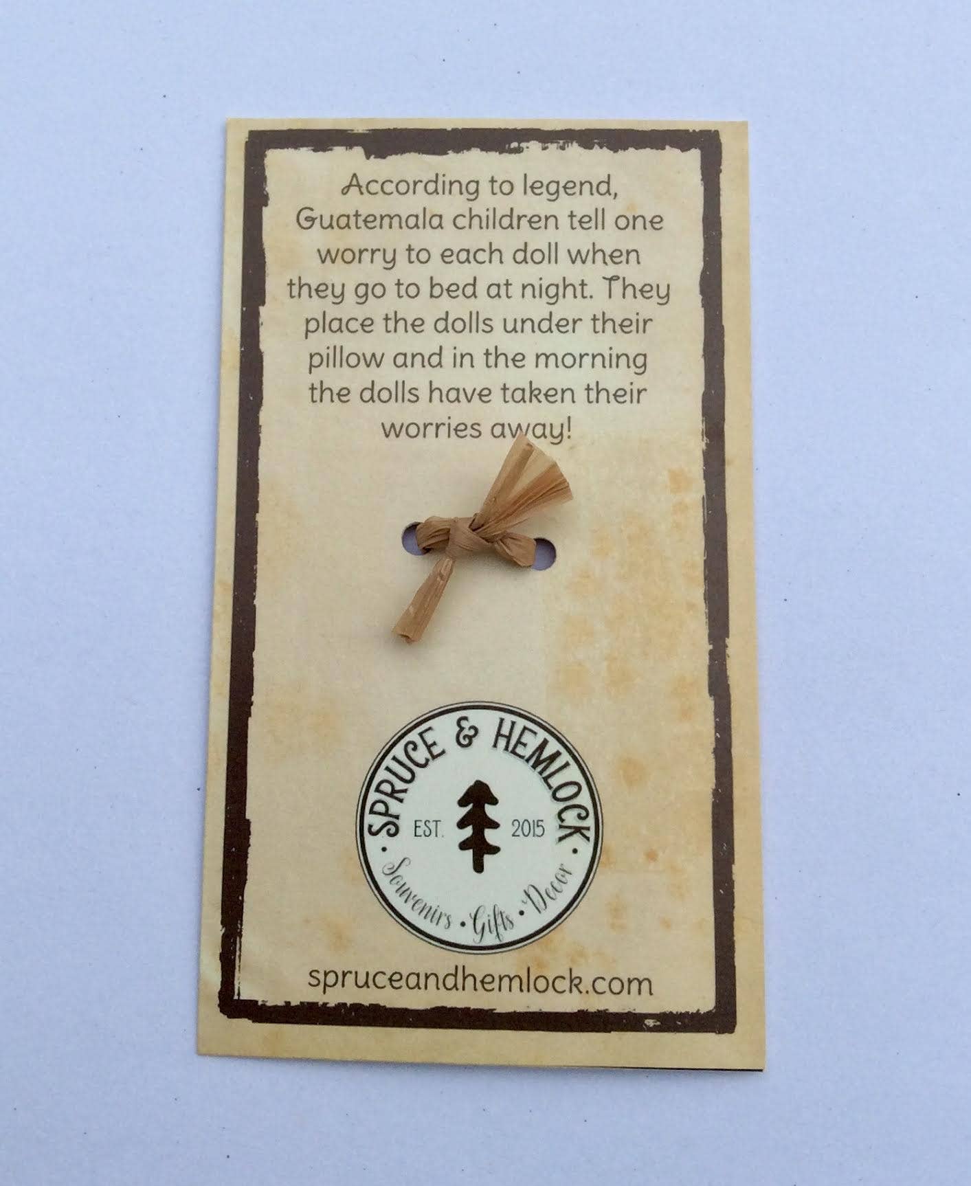 Spruce & Hemlock - Wholesale Everyday Greeting Card - Worry Dolls1