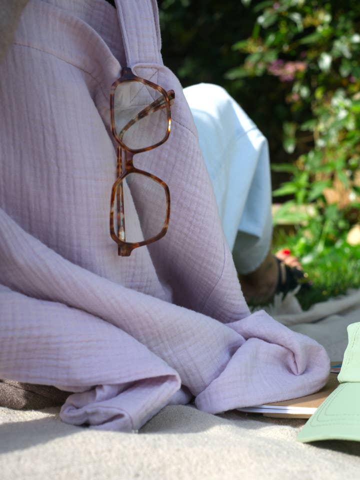 Oversized draagtas met persoonlijke kleur en logo voor wholesale door Caeli