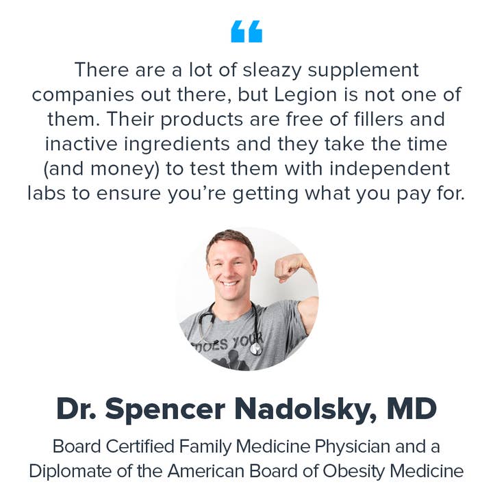 Legion Athletics, Inc. - Wholesale Oral Supplement/Vitamin - Micronized Creatine Monohydrate Supplement6