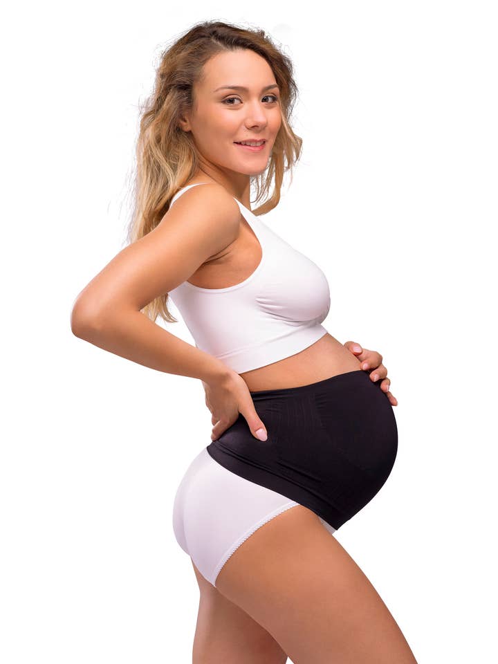 Ceinture de soutien maternité noire pour la vente par Carriwell