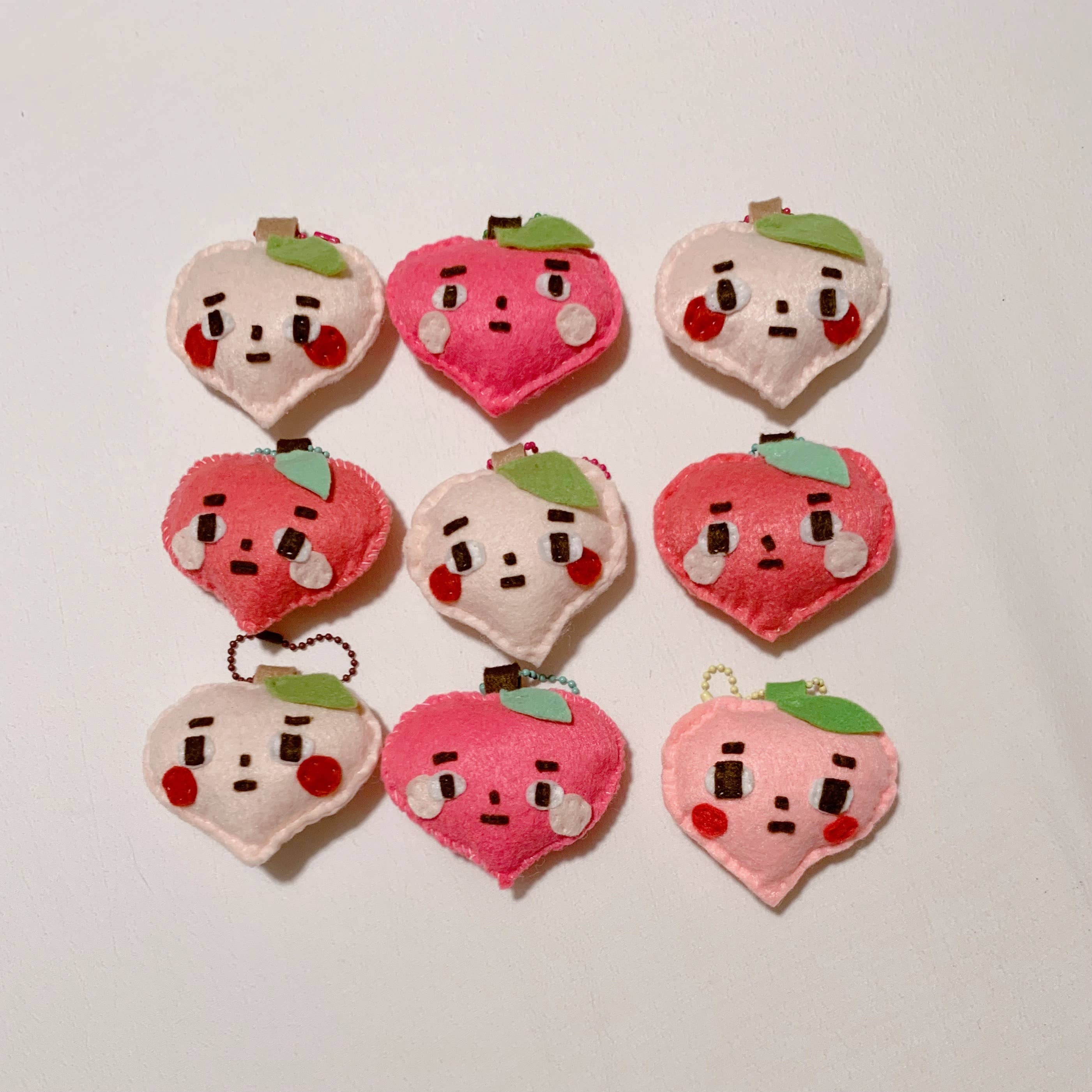 Katco Studio - Wholesale Keychain - Women's - Fruit and Vegetable Felt Keychains5