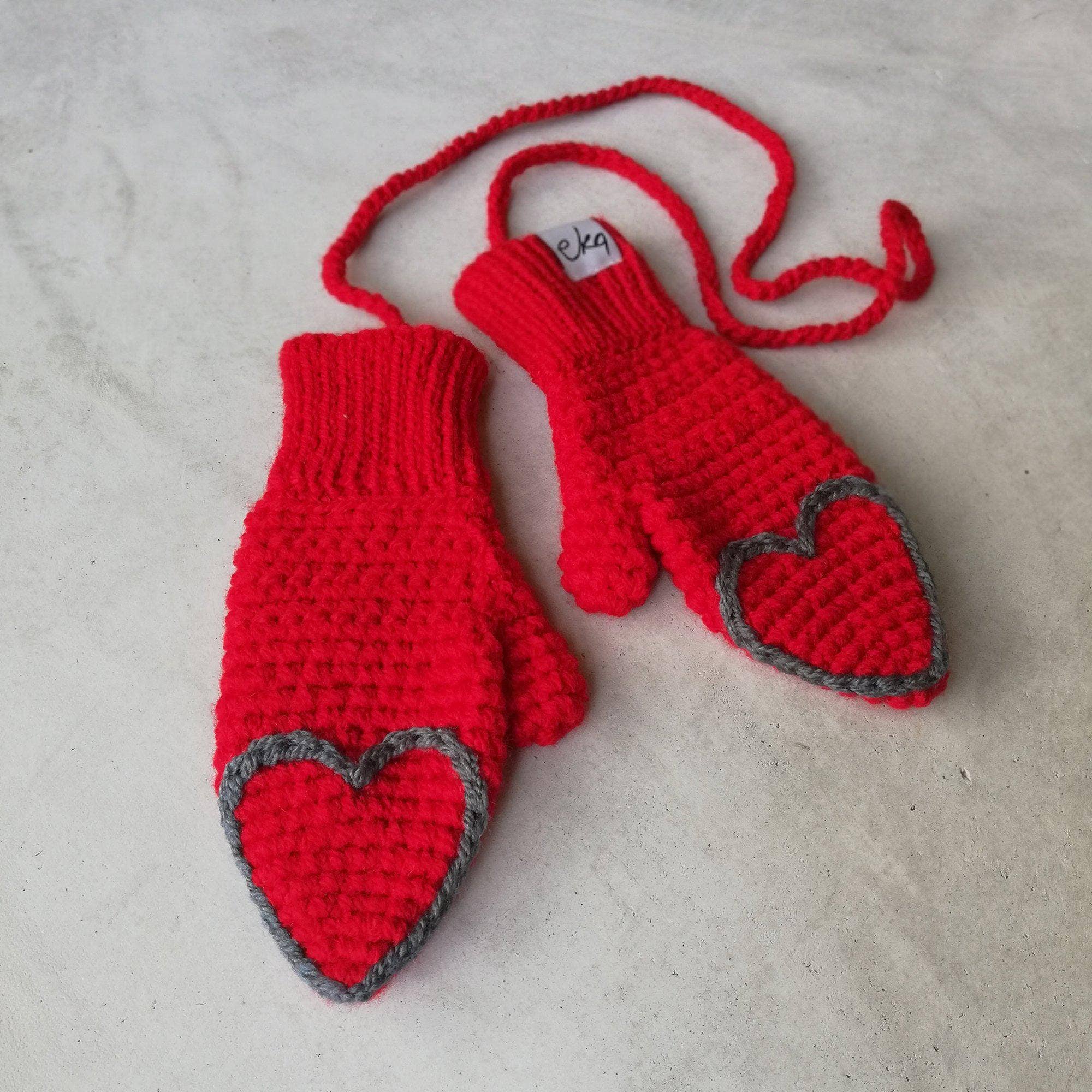 EKA – wholesale Mittens – Child – New Born Baby Heart Mittens9