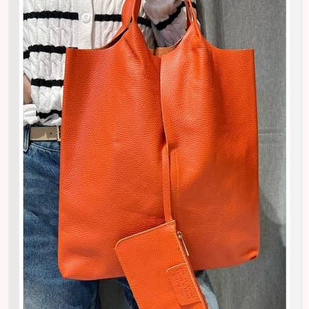 Z et Z - Vendita all'ingrosso Marsupio - Donna - Borsa tote in pelle granulata o pelle iridescente14