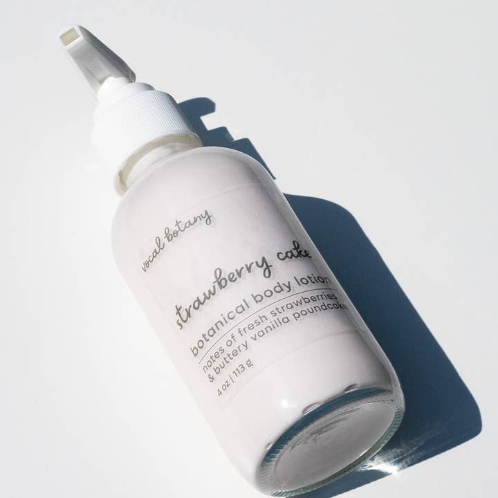 Vocal Botany - Wholesale Body Cream/Lotion - Strawberry Cake Lotion1