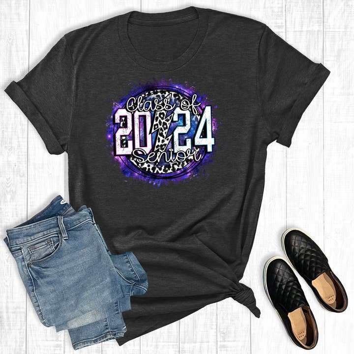 Camiseta estampada Class Of 2024 para personas mayores para venta al por mayor de The Way Down South