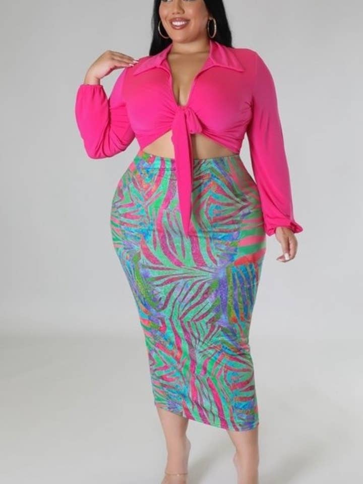 Mamacita Skirt Set for wholesale by Exclusively Yourz