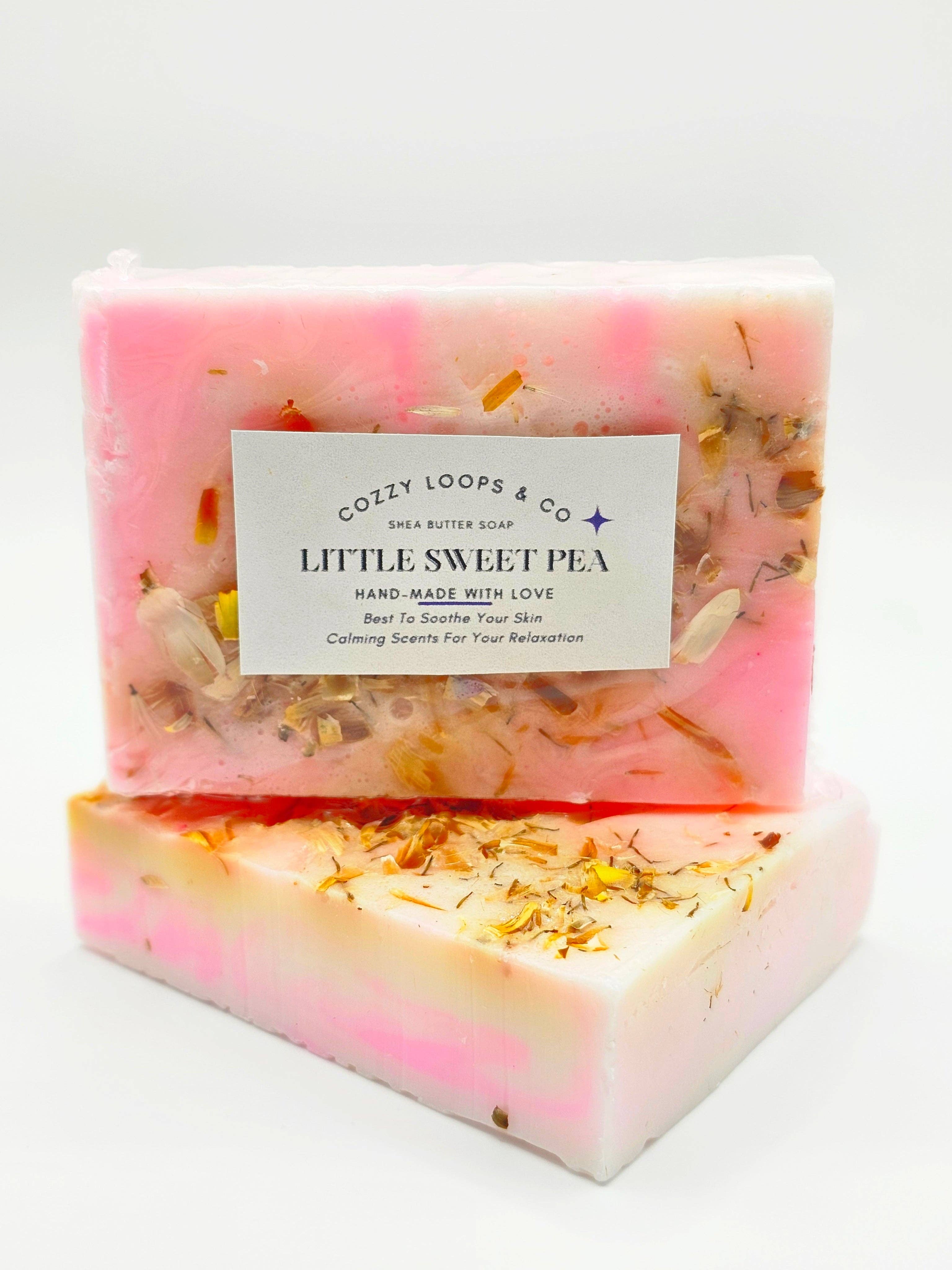 Catching Beauty - Wholesale Bar Soap - Little Sweet Pea soap0