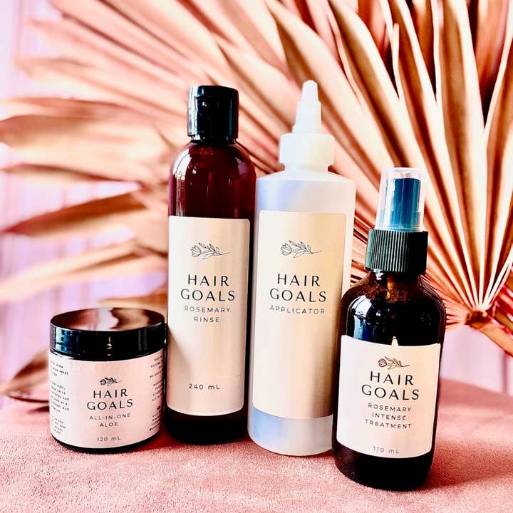 Hair Goals - Wholesale Haircare set/kit - Custom Bottles + Labels