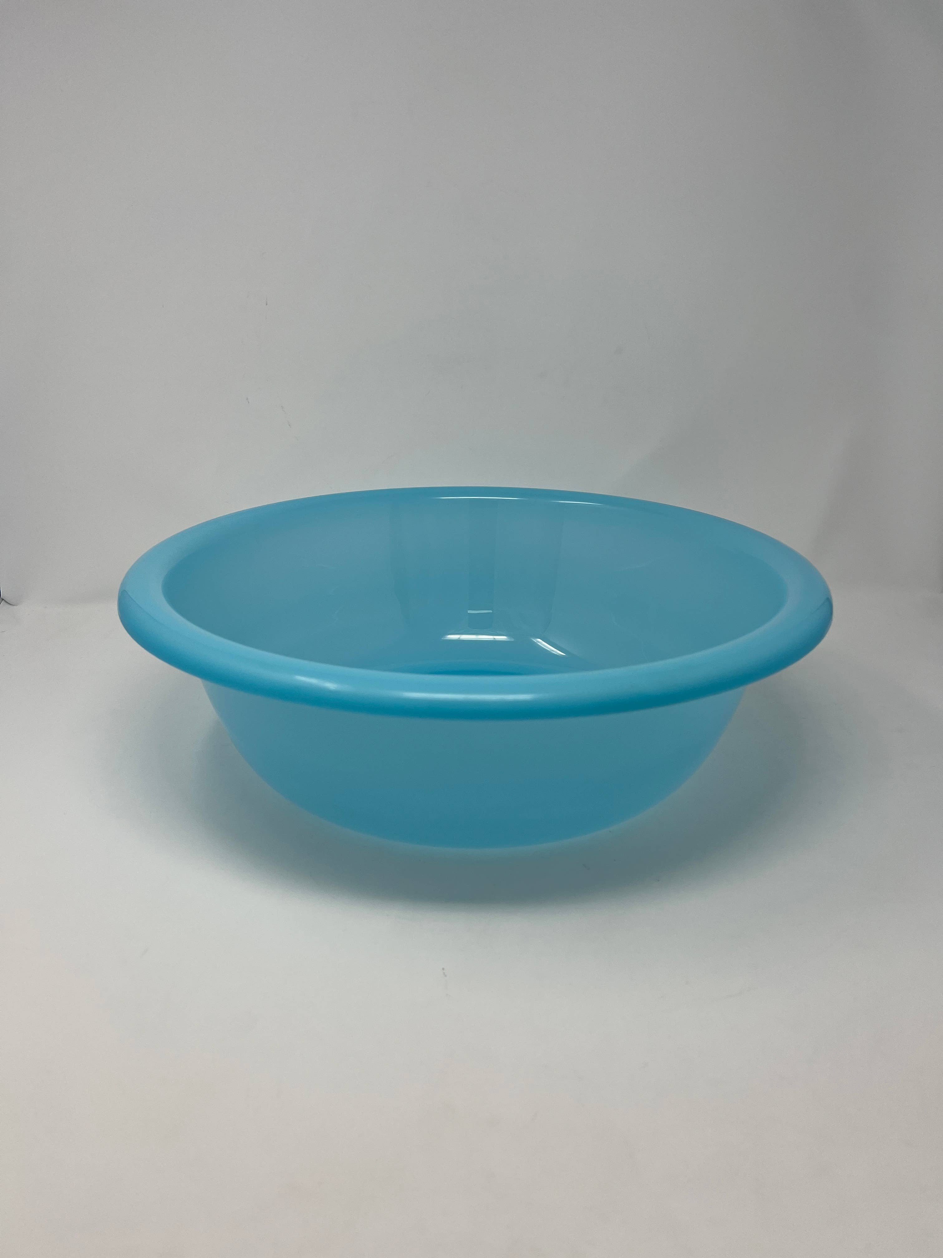 USA HomeMax - Wholesale Laundry Basket - 14.5" Round Plastic Tub Assorted Colors1