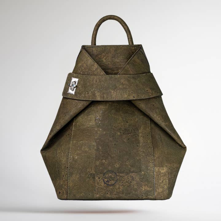 Silves gefalteter Rucksack - KHAKI für den Großhandel von Whistler Tree