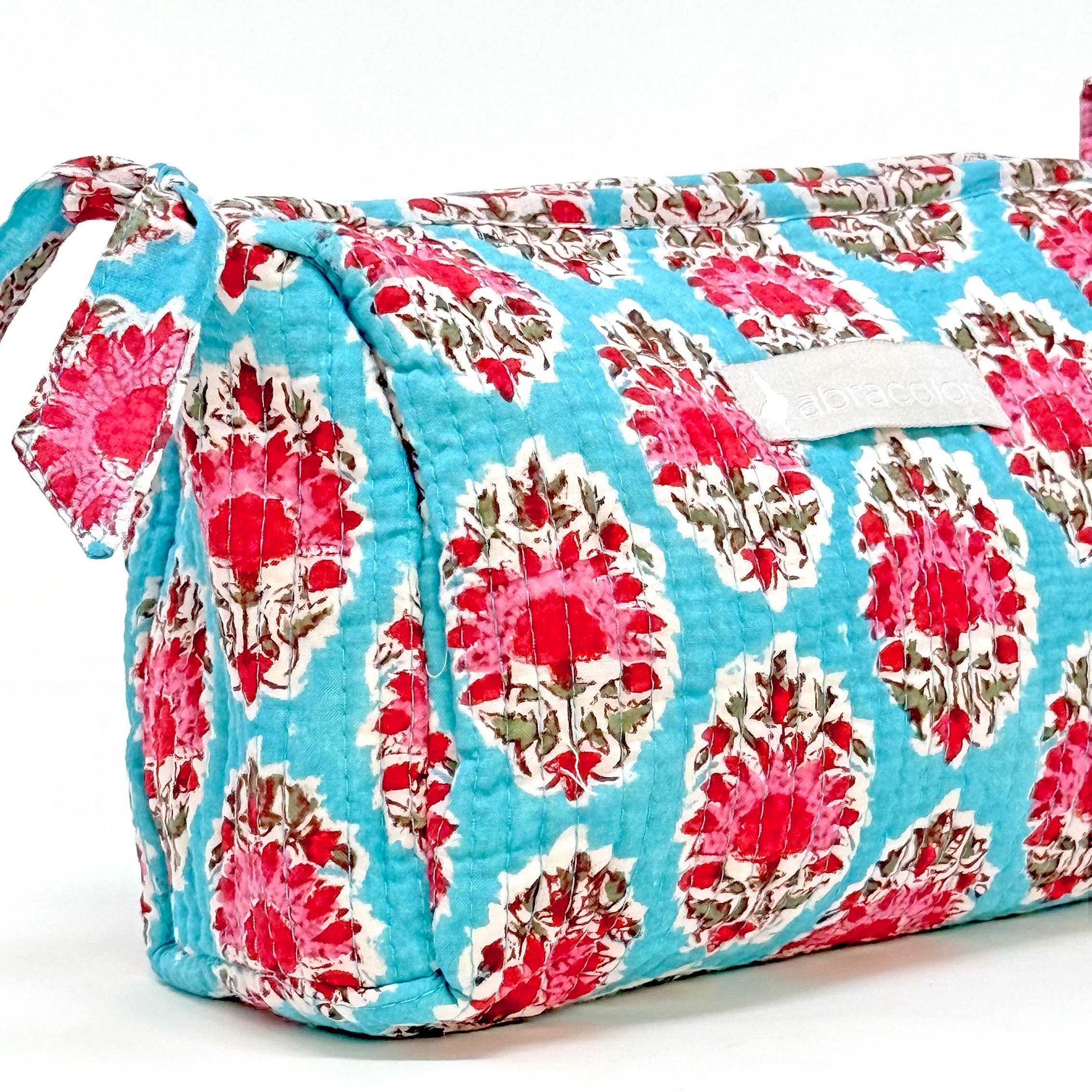 ABRACOLORS - Wholesale Toiletry Bag - Women's - Blue toiletry bag0