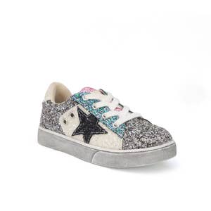 Marley Silver Sparkle Star Sneakers FINAL SALE