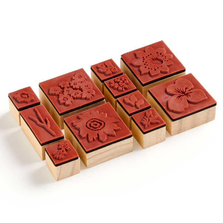Chronicle Books - Wholesale Rubber/Decorative Stamp - Liberty Rubber Stamp Set
