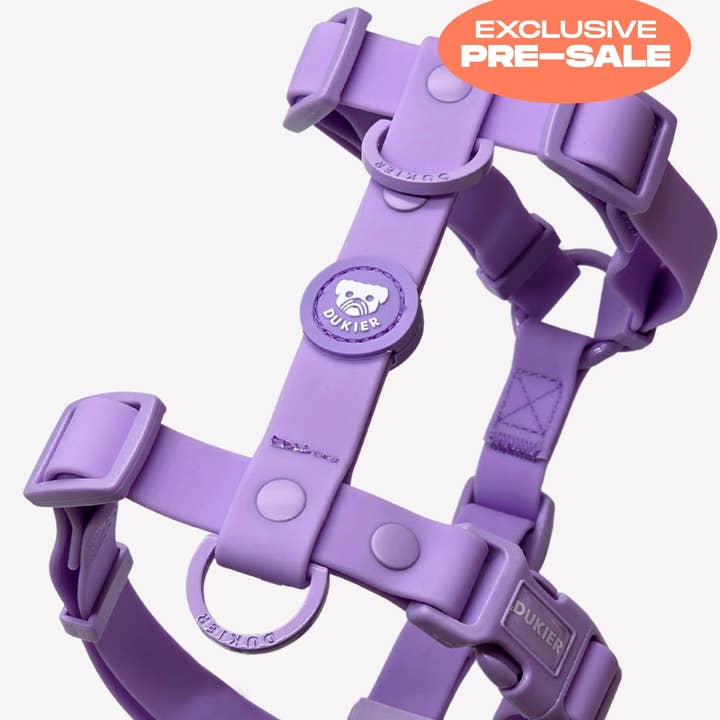 Dukier - Wholesale Pet Harness - Dog - PURPLE WATERPROOF DOG HARNESS0