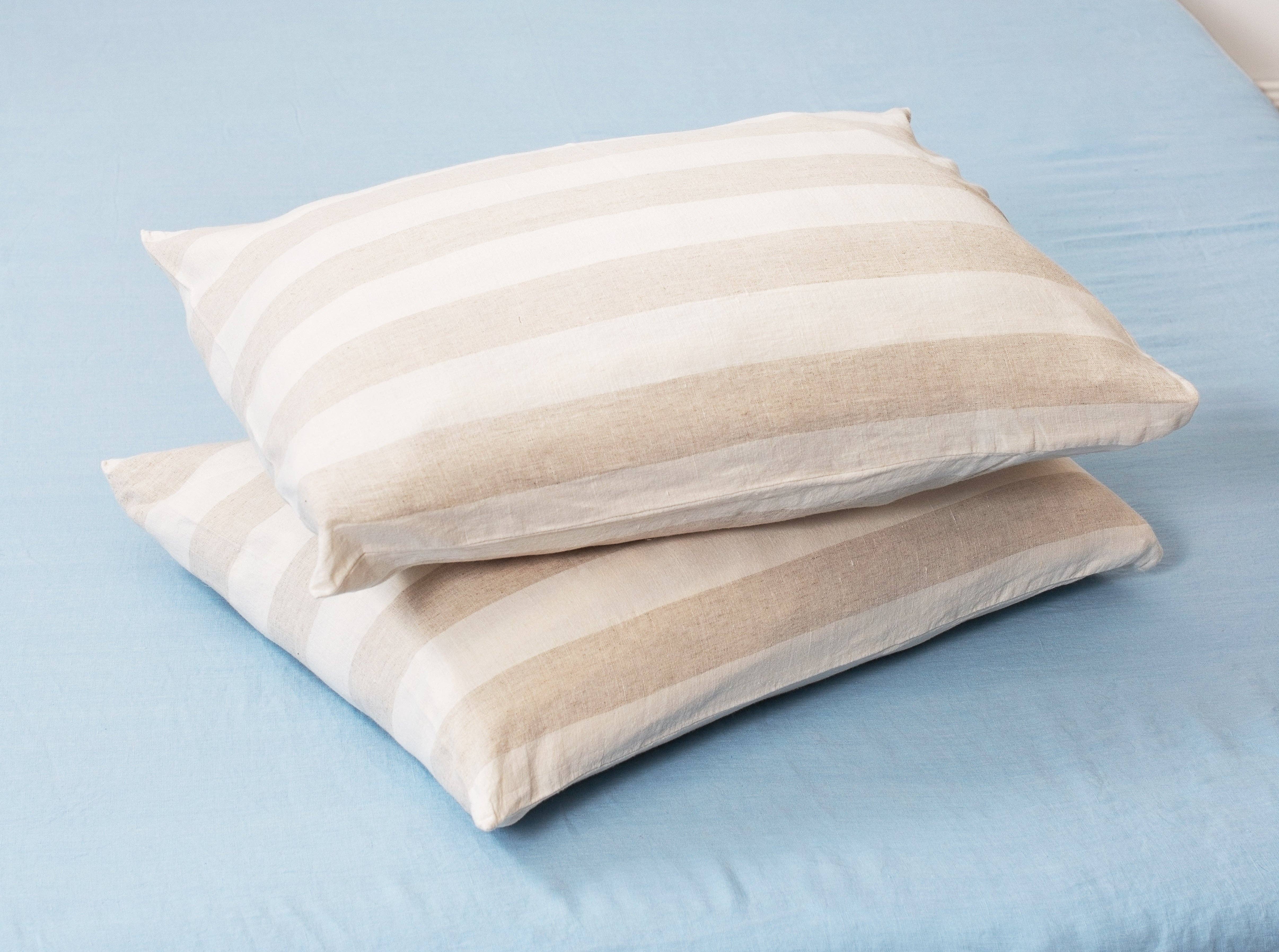 LinenQ – wholesale Bedding pillowcase/sham – Linen pillow case Standard size (1pc) 20x26 Inches9