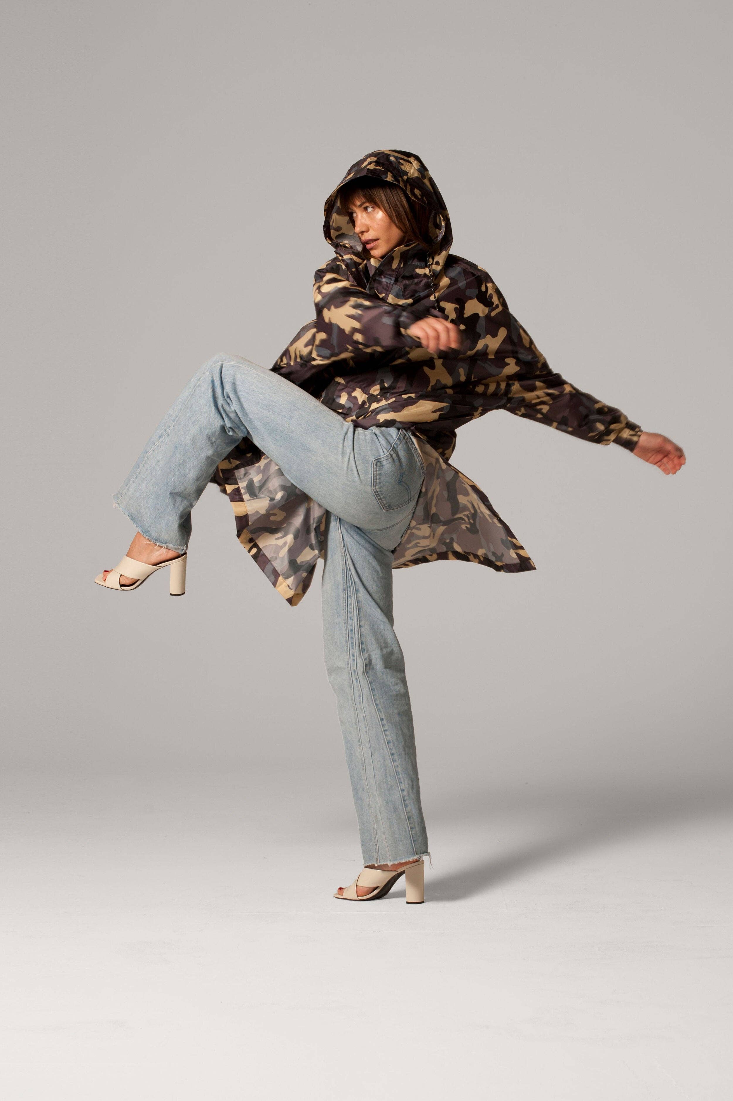 Rainkiss - Wholesale Poncho - Women's - Camo - Rain Poncho0