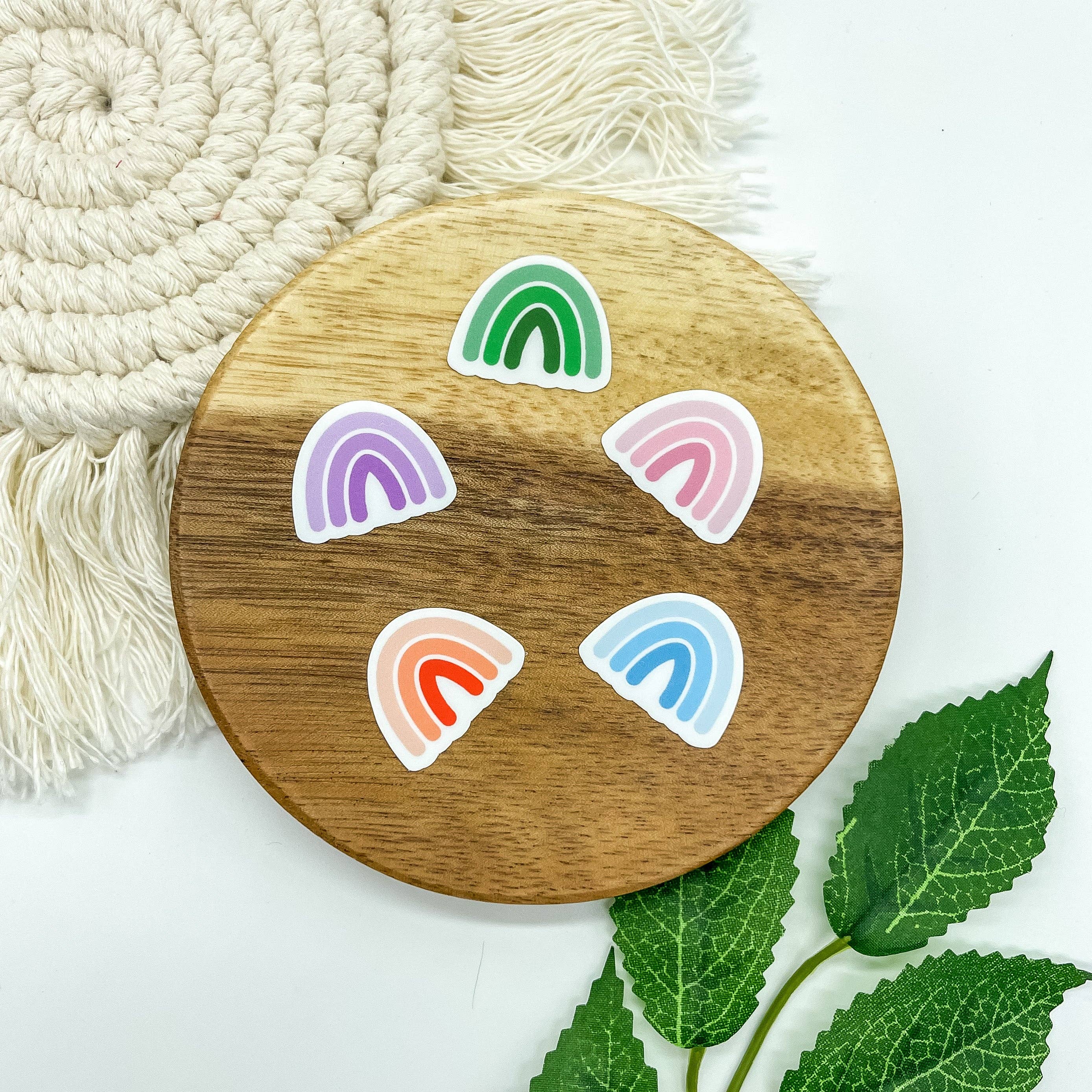 BambooByTundra - Wholesale Sticker - Rainbows Mini Sticker Pack0
