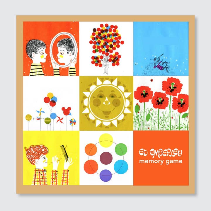 Ed Emberley Memory Game for wholesale by AMMO Books