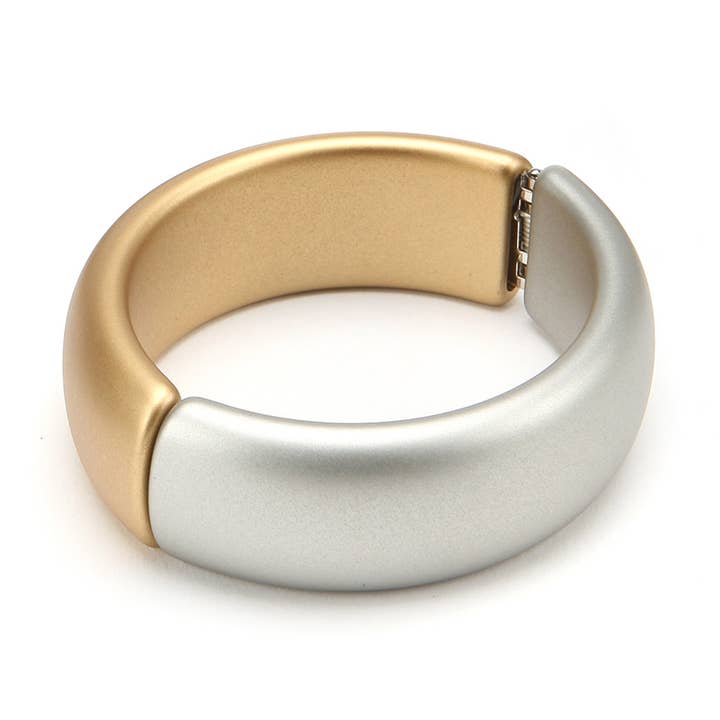 Gemini Barile Bracelet Platinum for wholesale by PONO by Joan Goodman