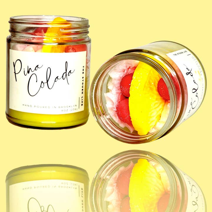 Pina Colada candle for wholesale by The stoush life
