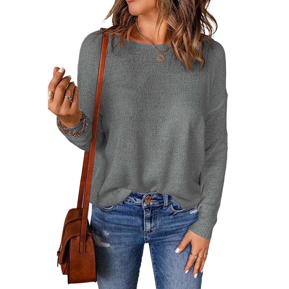 Hipster Row - Wholesale Knit Sweater - Women's - Kennedy Sweater1