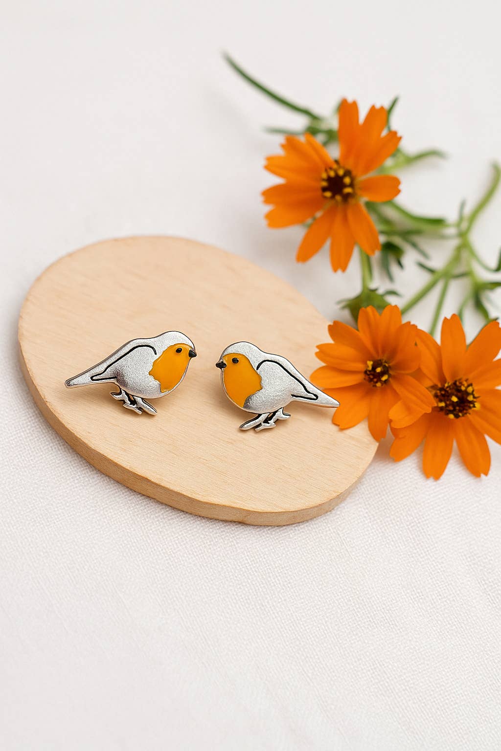 Wild & Free - Wholesale Stud/post earrings - Pendientes de pájaro