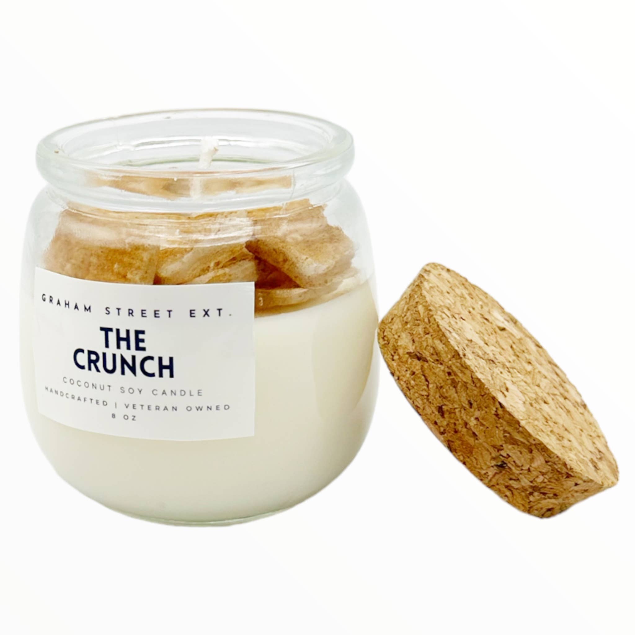 Graham Street Ext. – Vela em jarro/copo por atacado – A vela de sobremesa Crunch1