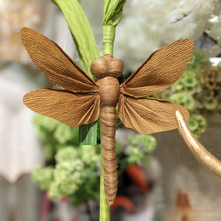 BR AC10205 ARTIFICIAL DRAGONFLY,15.75in-12P/72 for wholesale on Faire