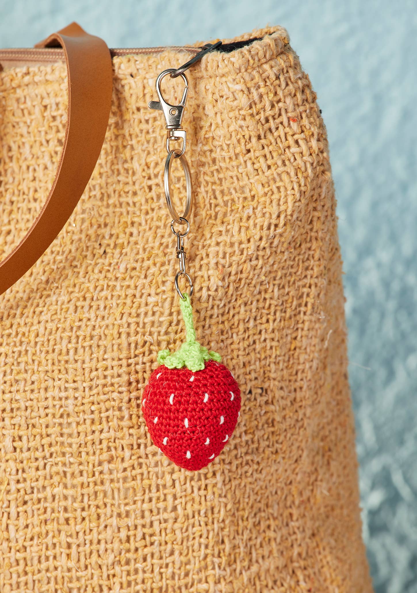 Namaste - Vendita all'ingrosso Portachiavi - Donna - Portachiavi a forma di frutta e verdura all’uncinetto5