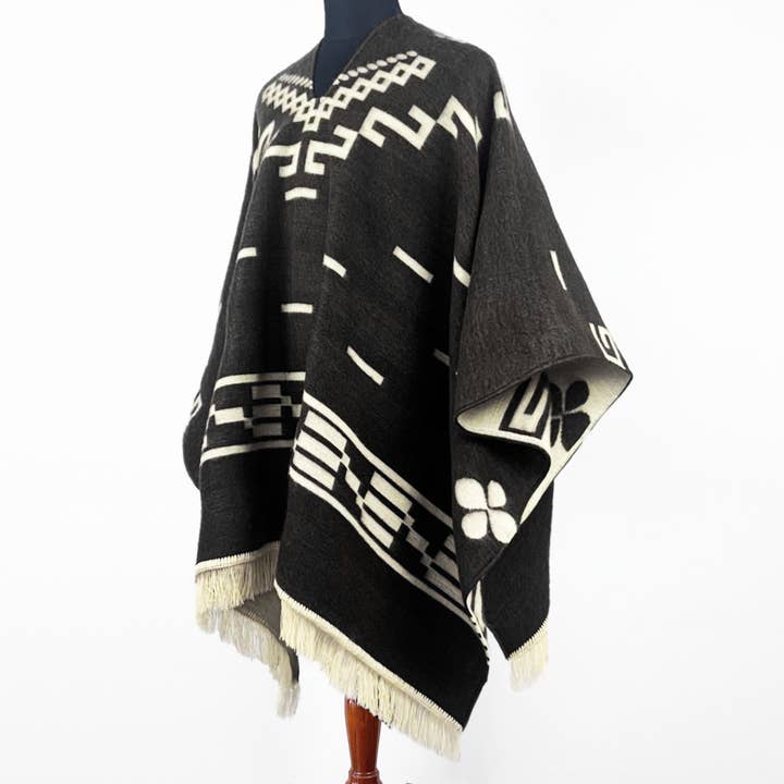 Clint Eastwood Poncho Cowboy Serape Replica - Black and other Purchase wholesale custom ponchos. Free returns & net 60 terms on Faire trending on Faire.