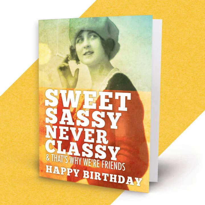 Söta Sassy Kort för wholesale av Middle Child Made