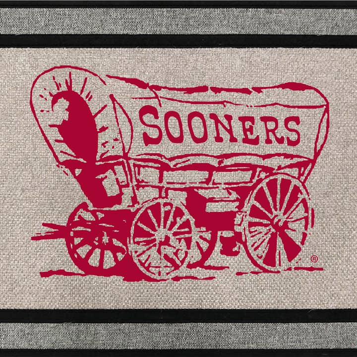 University of Oklahoma Sooners Schooners Doormat for wholesale by Traci's Fun Creations