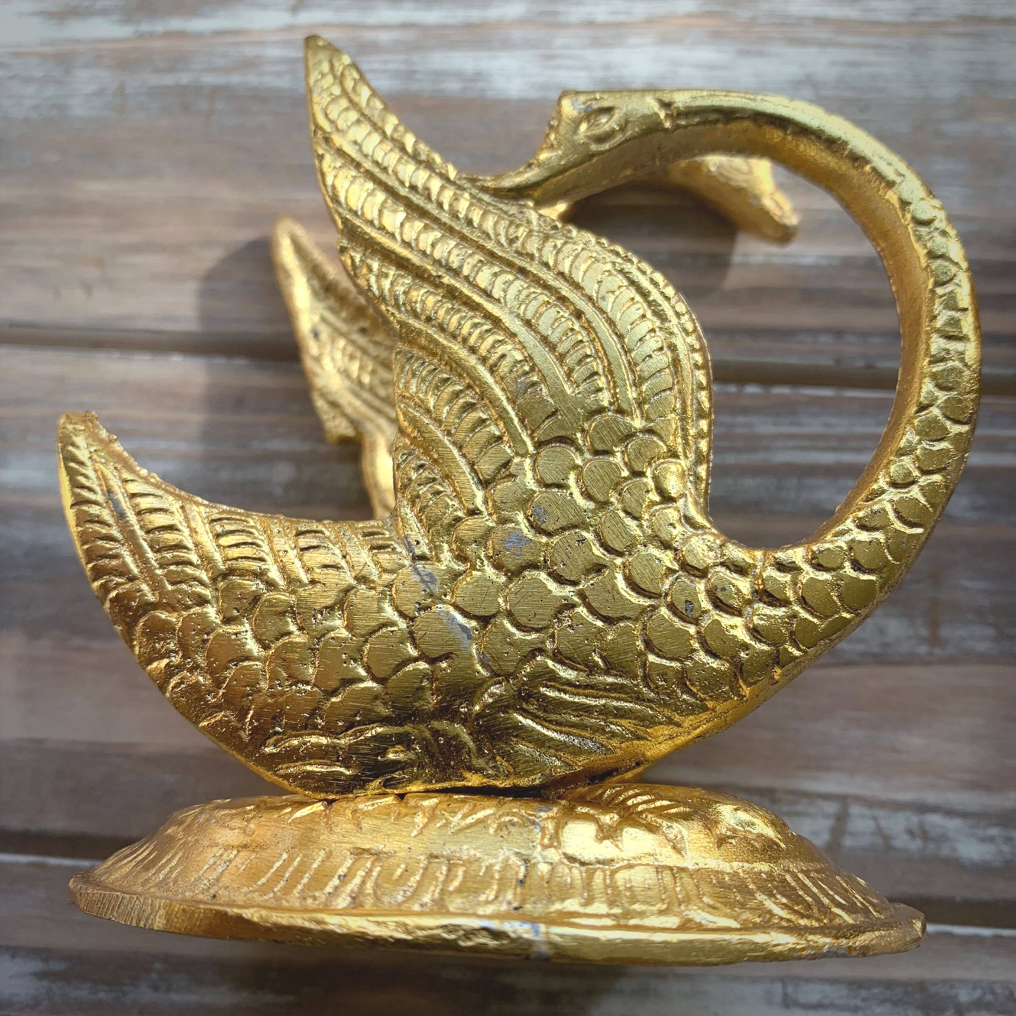 Magnifique Hearts - Wholesale Napkin Holder - Golden Swan Napkin Holder, Mail Holder, Decor Figurine, Gift4